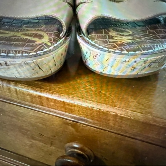 Sam Edelman Reid wedge cork sandal - Picture 5 of 7